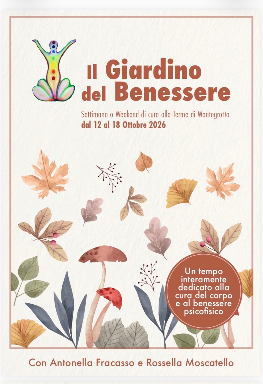 Antonella Fracasso - Il Giardino del Benessere - Padova dal 12 al 18 ottobre 2026
